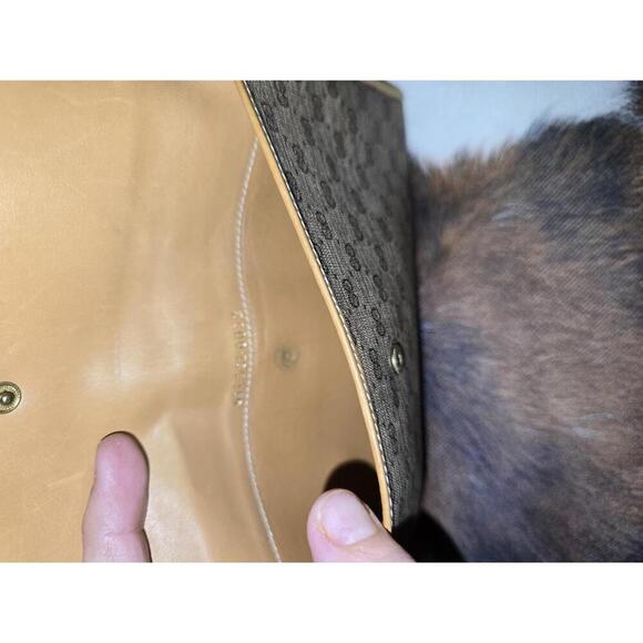 Rare Vintage Gucci Leather Trifold Wallet Envelope Design - Picture 6 of 12